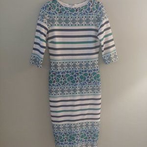 Eva Mendes fitted dress
